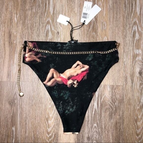 WEWOREWHAT Emily Belted Painted Angels Bottom XS - Picture 5 of 11